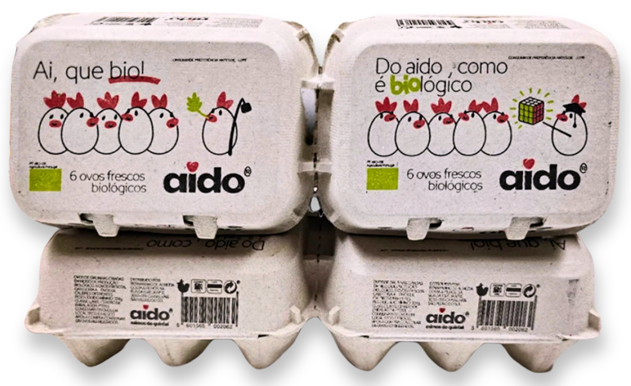 Embalagens Ovos Biológicos