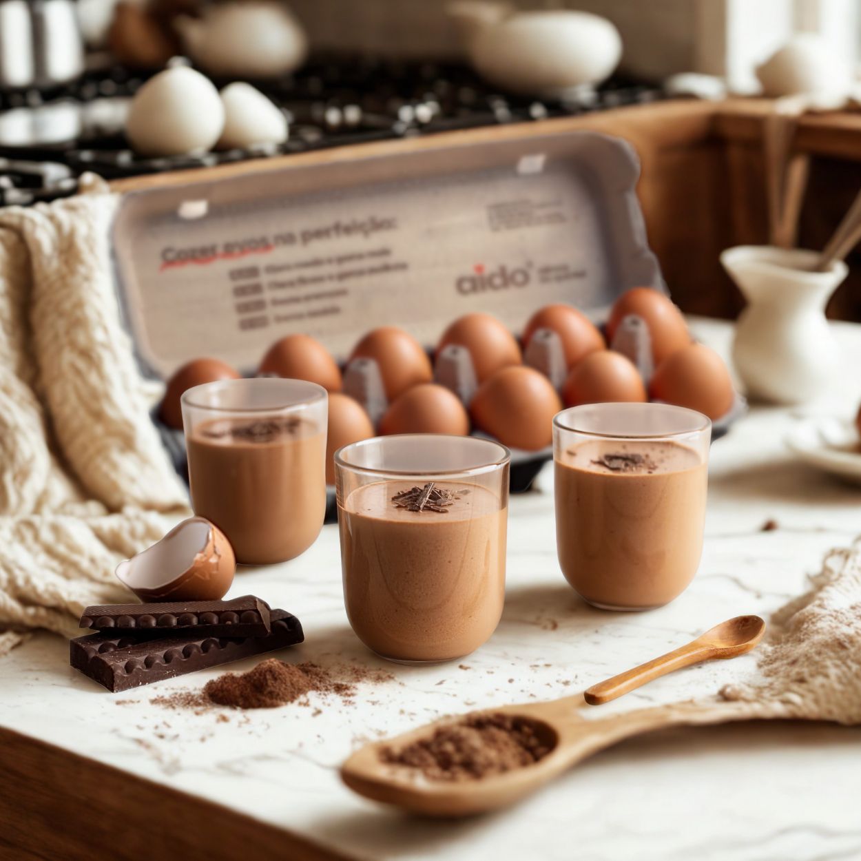 Mousse de Chocolate Rápida