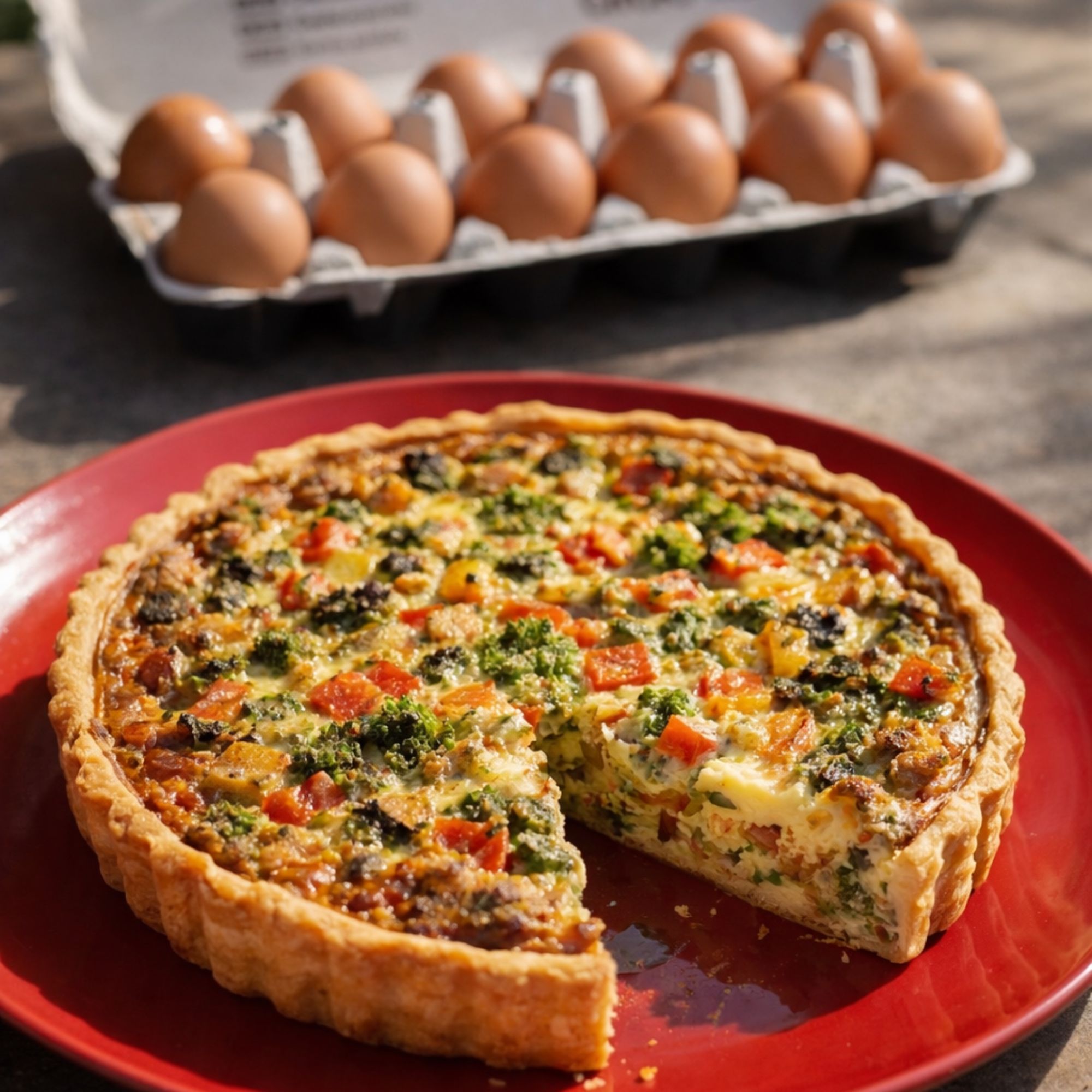 Quiche de Legumes Frescos